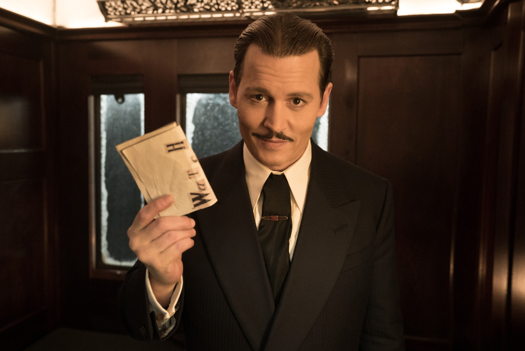 Johnny Depp stars in Twentieth Century Fox’s “Murder on the Orient Express.”